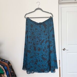 Midi Skirt w/ Iridescent Touches